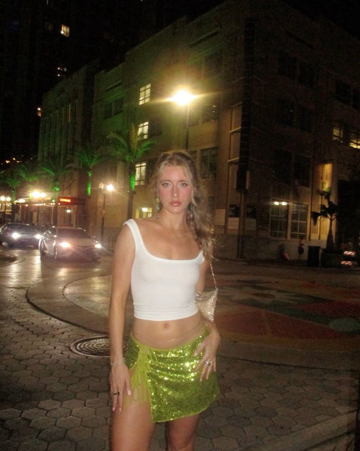 ‘Lime’ Cover Skirt