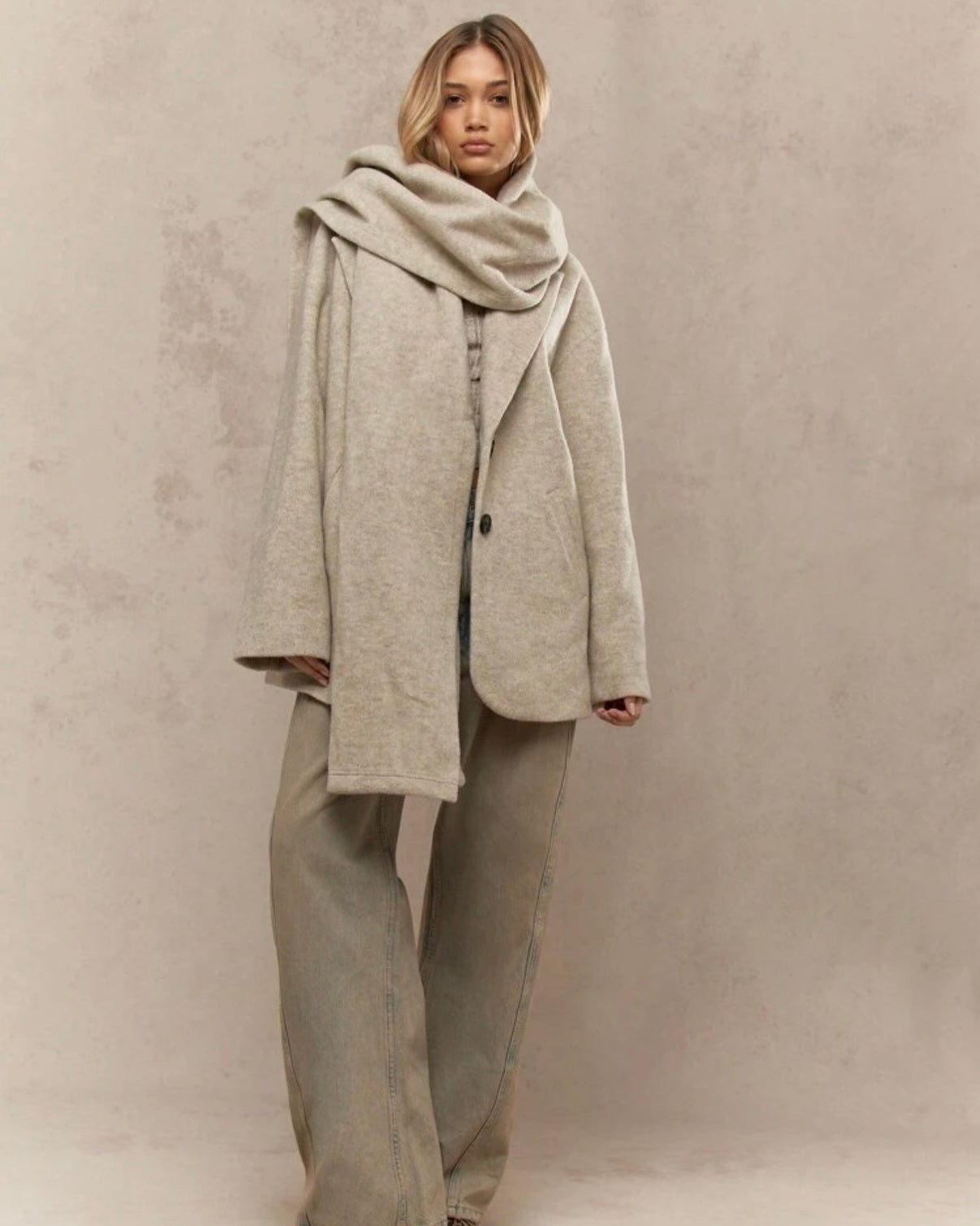 ‘Vivian’ Coat+Scarf