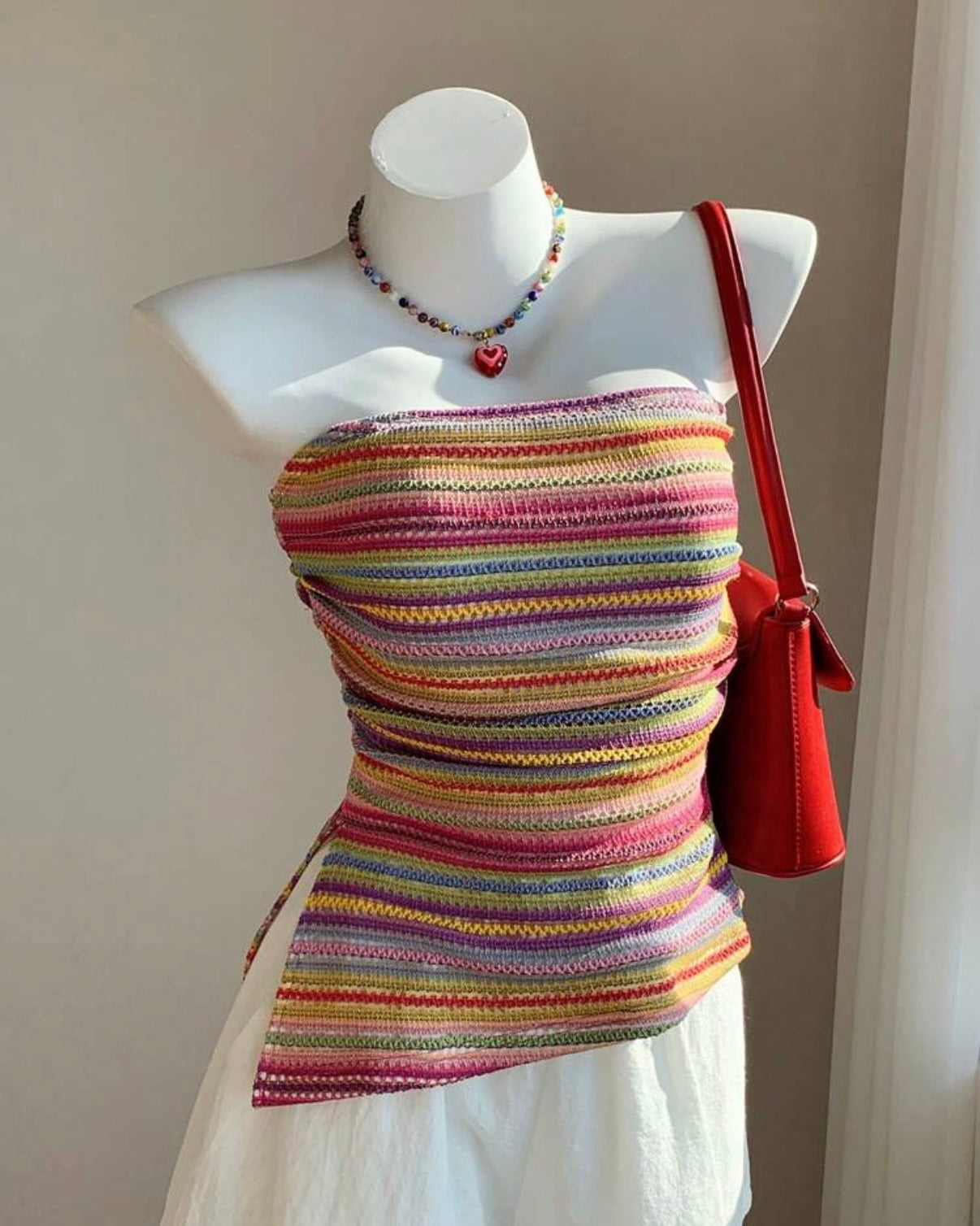 ‘Rainbow’ top