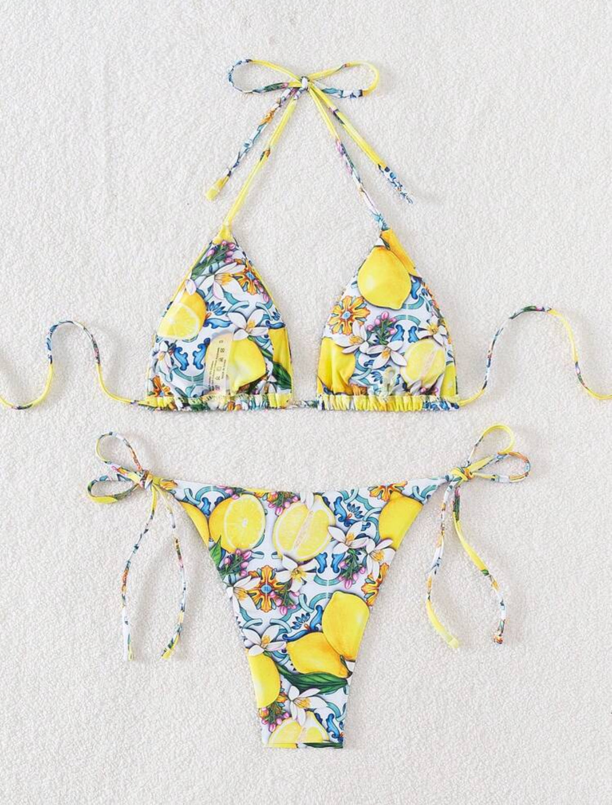 ‘Limoni’ bikini + headscarf