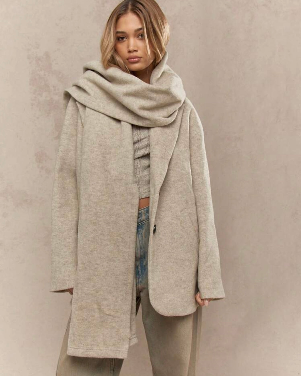 ‘Vivian’ Coat+Scarf