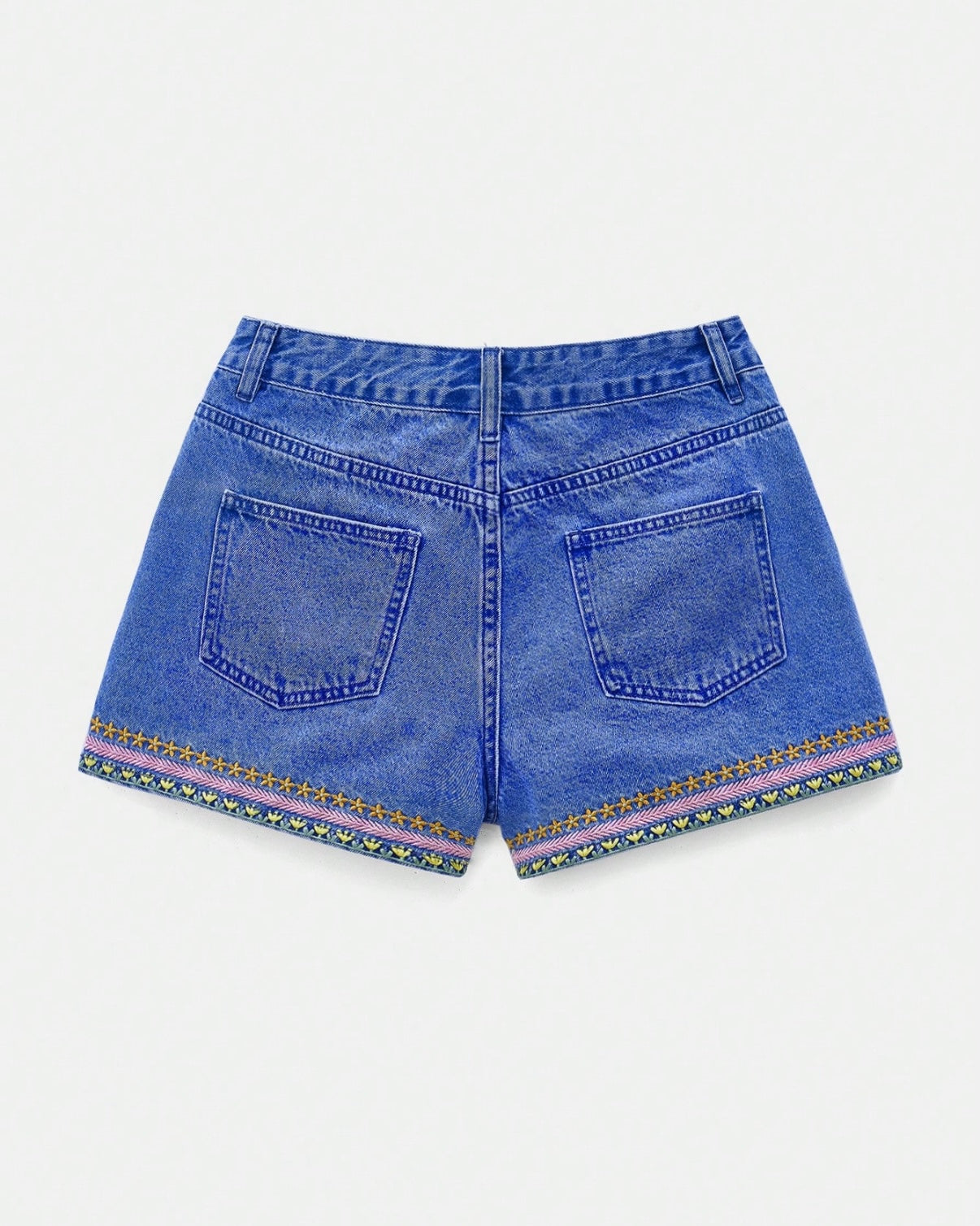 Embroidered Shorts