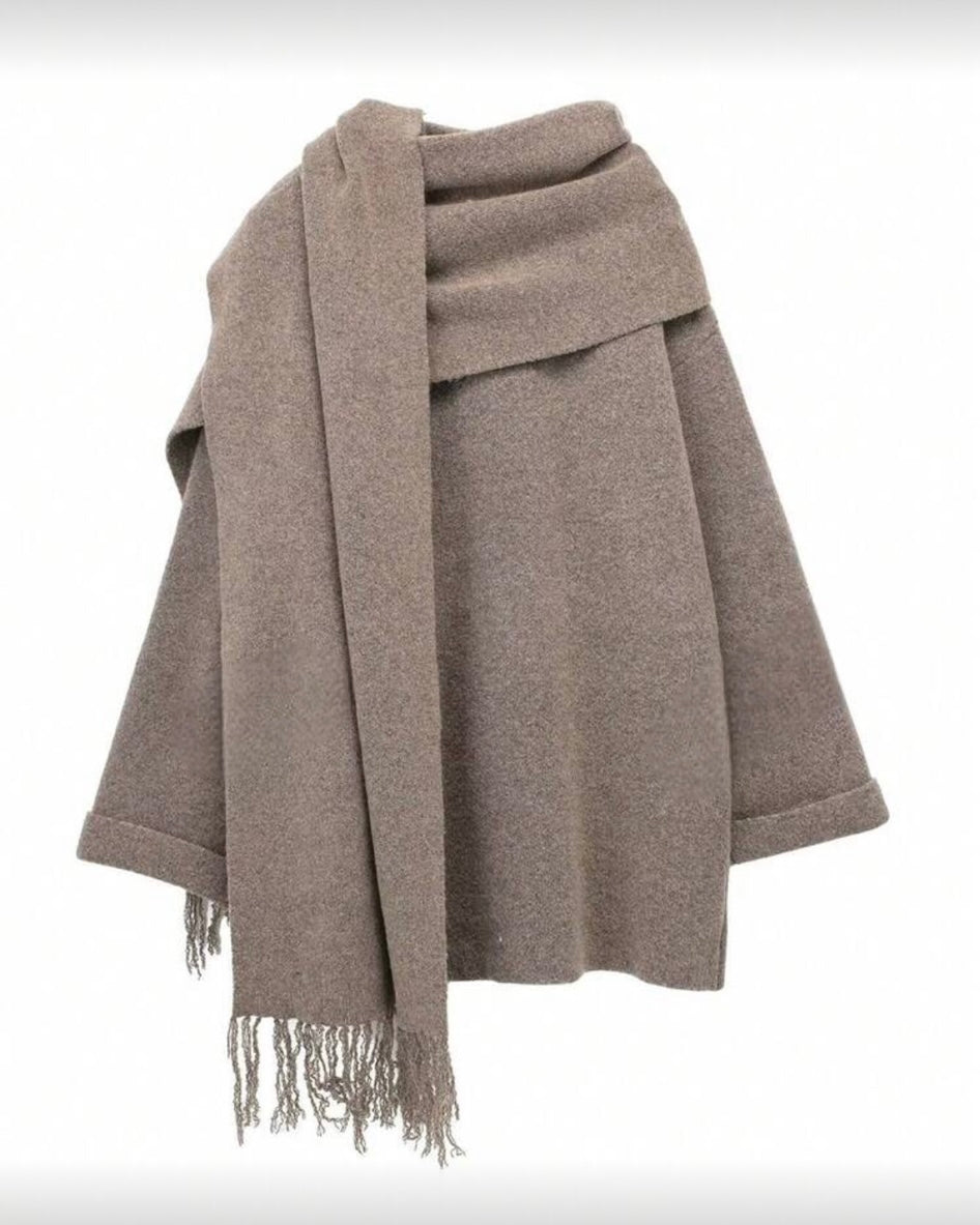 ‘Hailey’ Jacket and Scarf