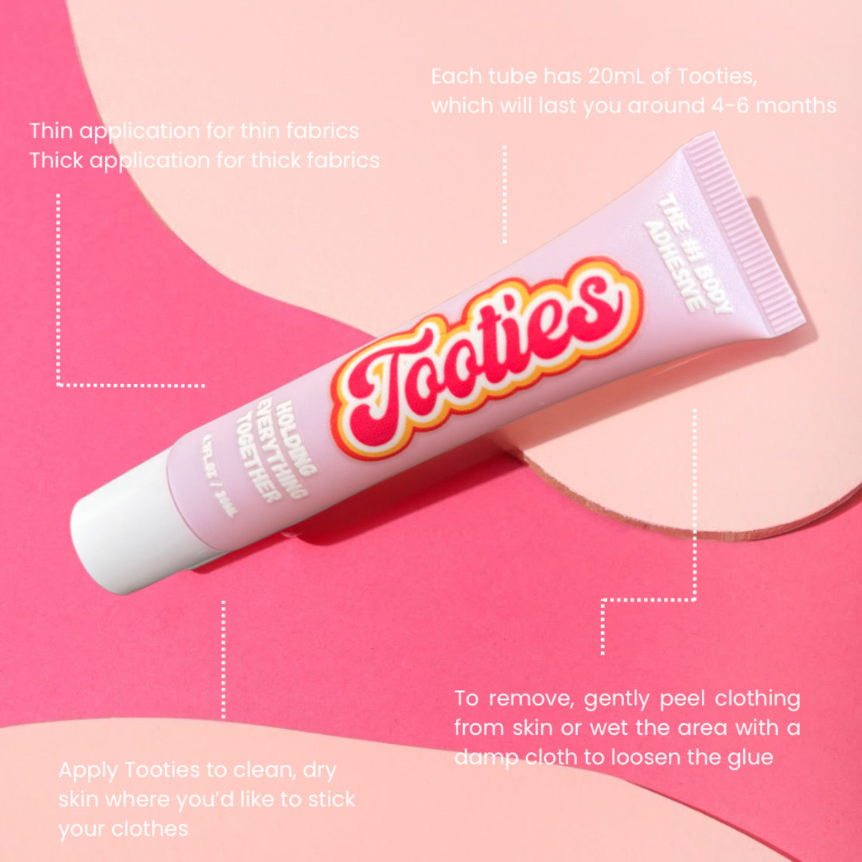 Tooties: Body Adhesive