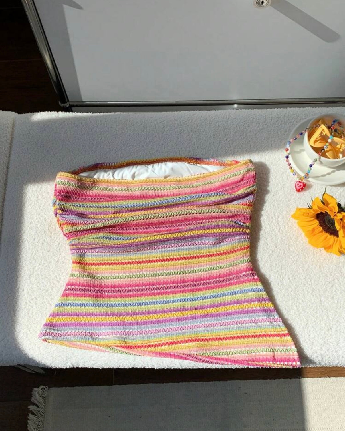 ‘Rainbow’ top