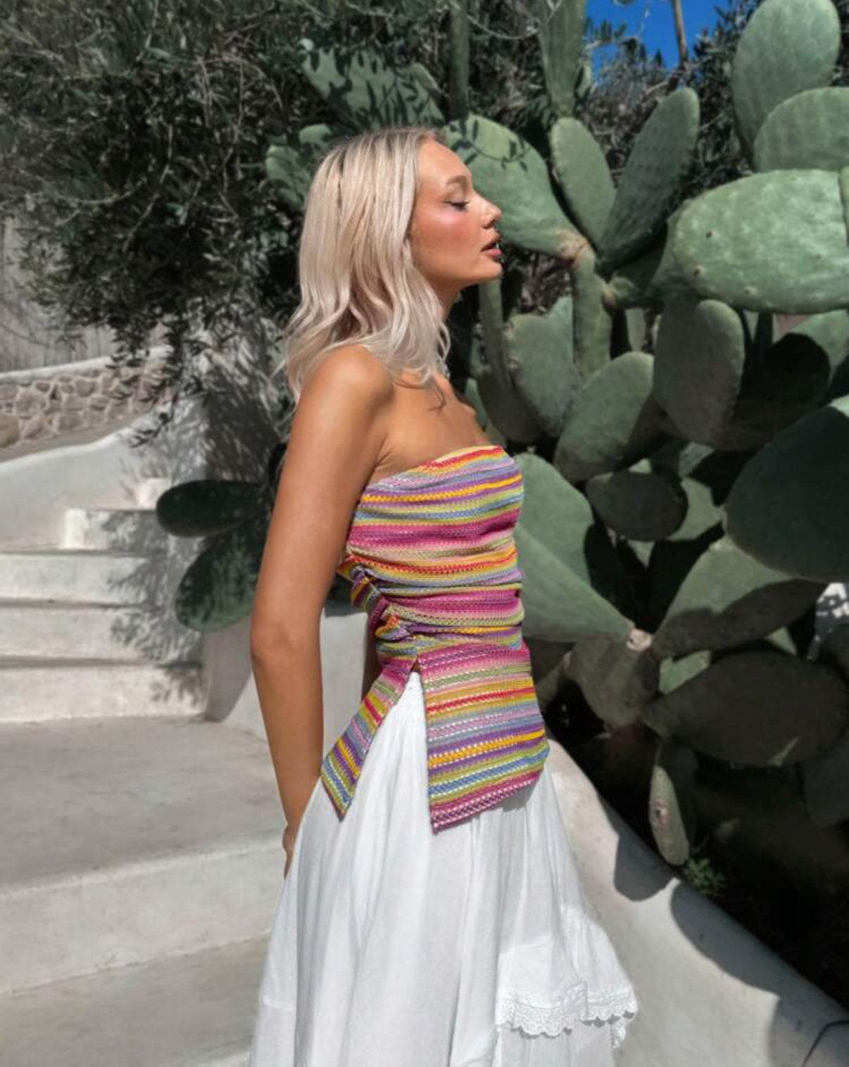 ‘Rainbow’ top