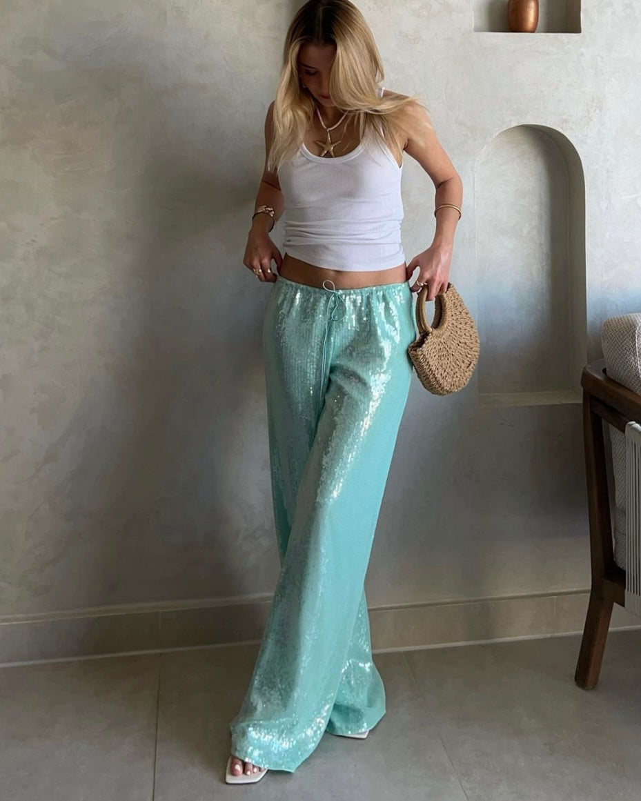 ‘Aqua’ pants