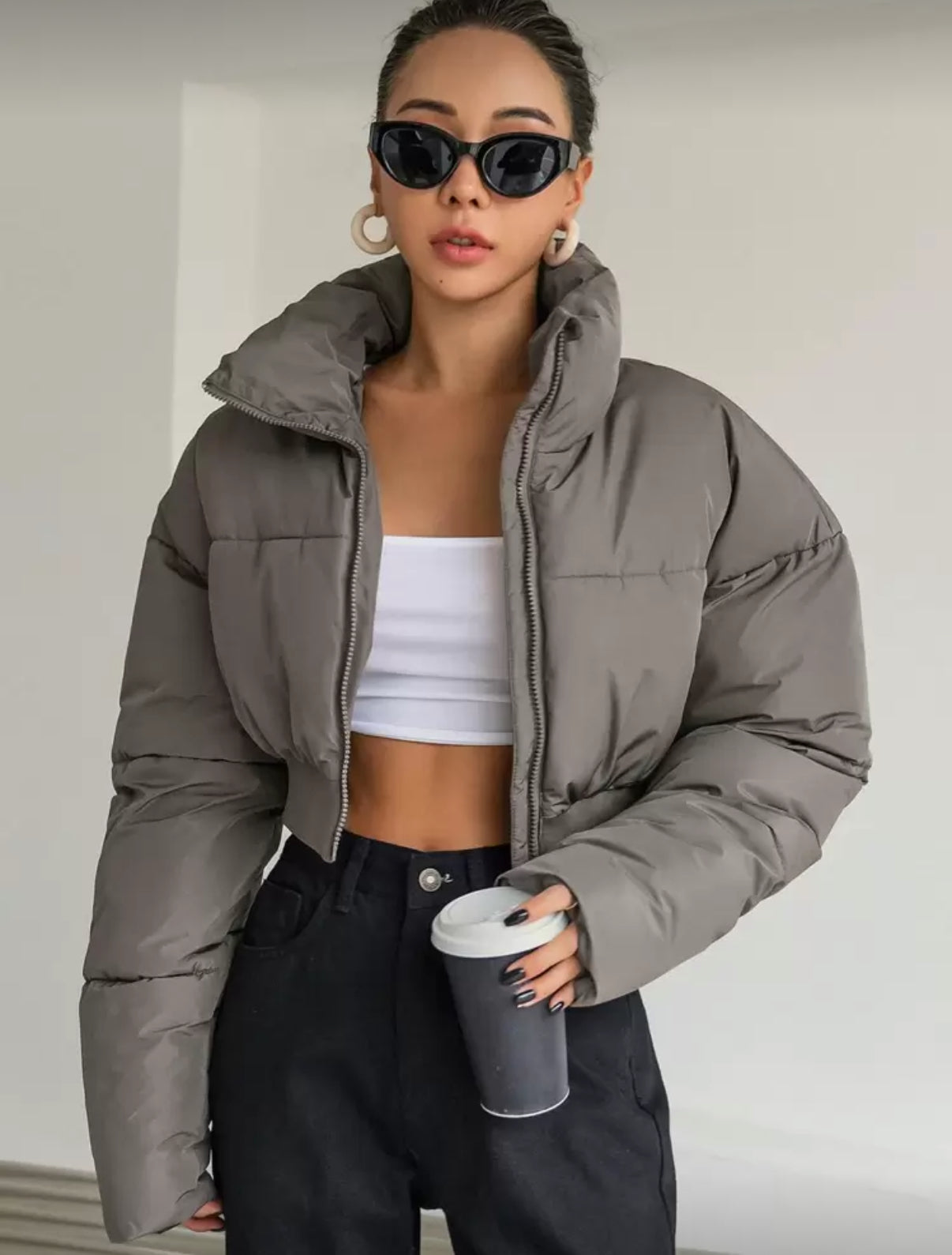 ‘Blow’ Cropped Jacket