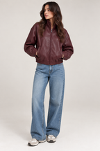 Burgundy Jacket
