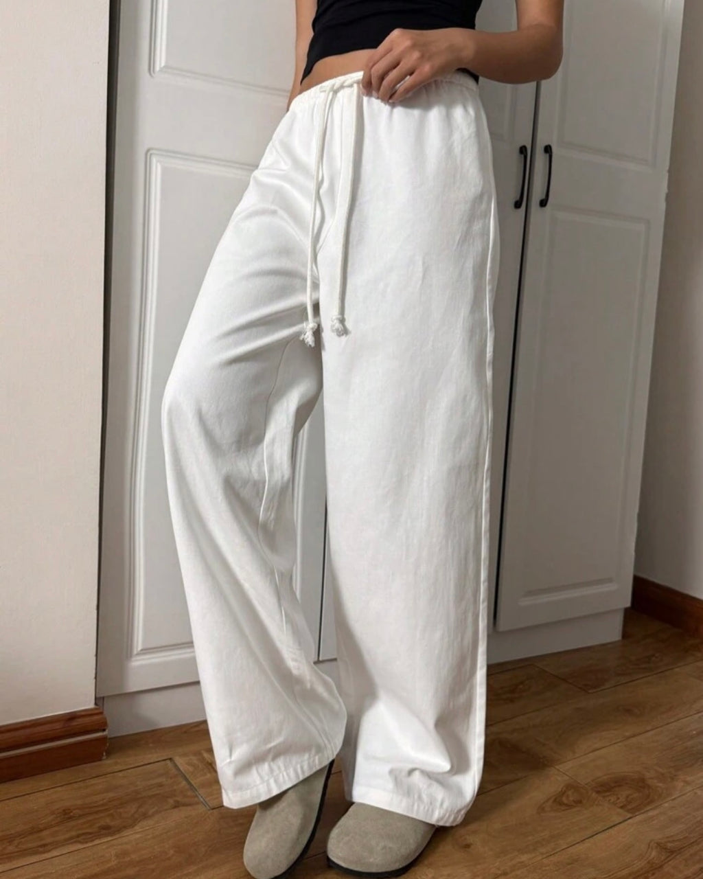 White pants