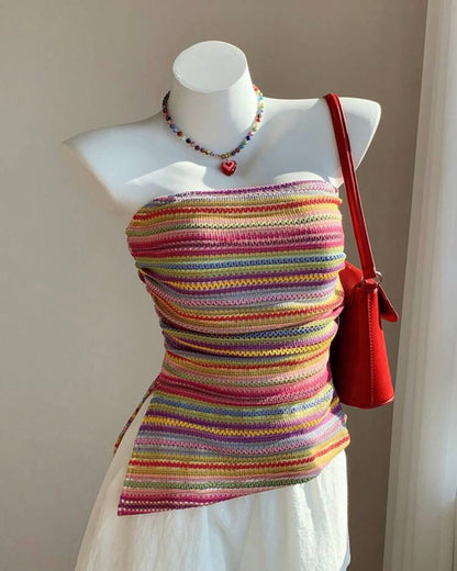 ‘Rainbow’ top