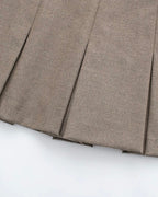 Pleated Skort