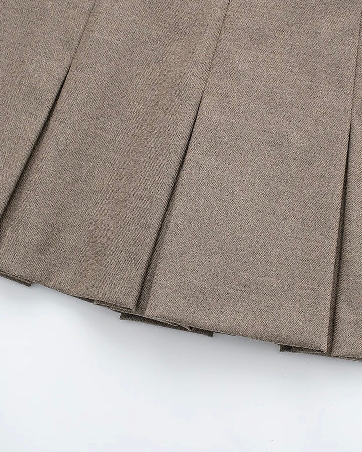 Pleated Skort