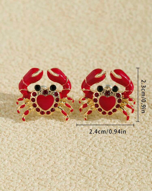 Crab Earrings