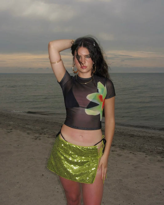 ‘Lime’ Cover Skirt