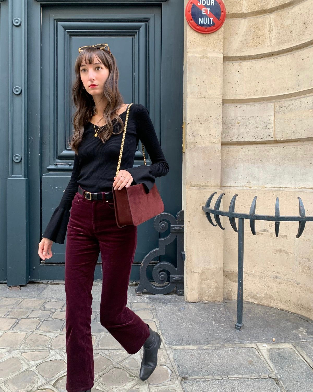 Burgundy Pants