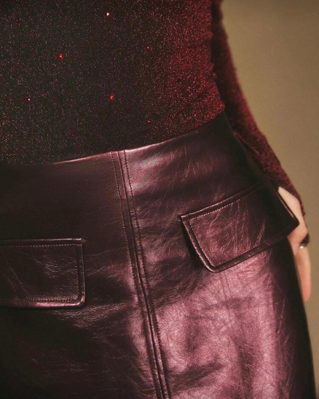 ‘Plum’ skirt