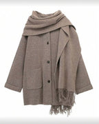 ‘Hailey’ Jacket and Scarf