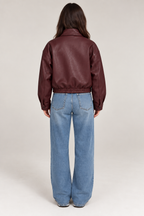Burgundy Jacket