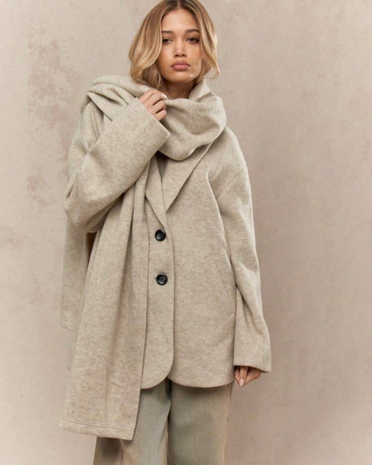 ‘Vivian’ Coat+Scarf