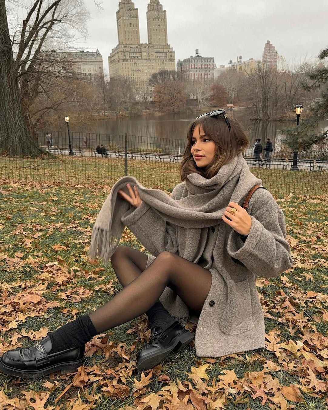 ‘Hailey’ Jacket and Scarf