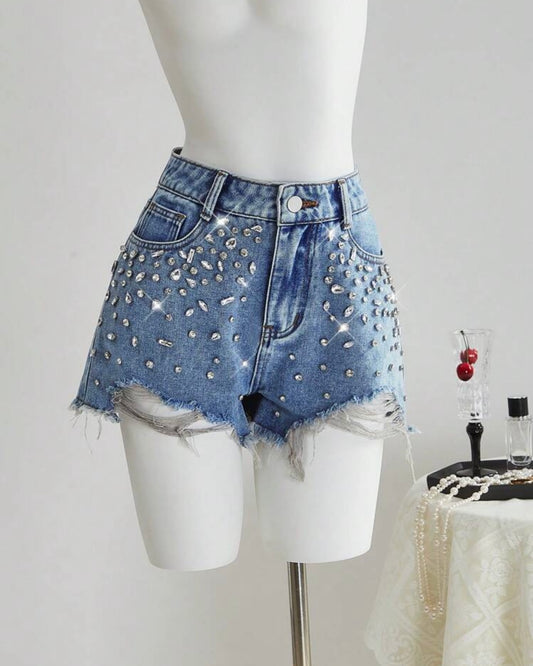 Rhinestone Shorts