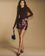 ‘Plum’ skirt