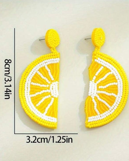 Lemon Earrings