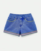 Embroidered Shorts