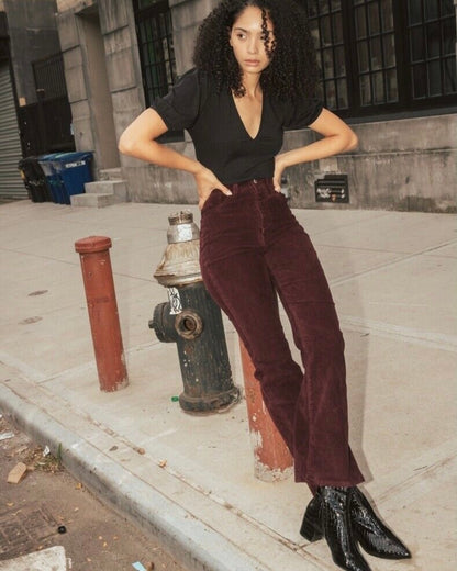 Burgundy Pants