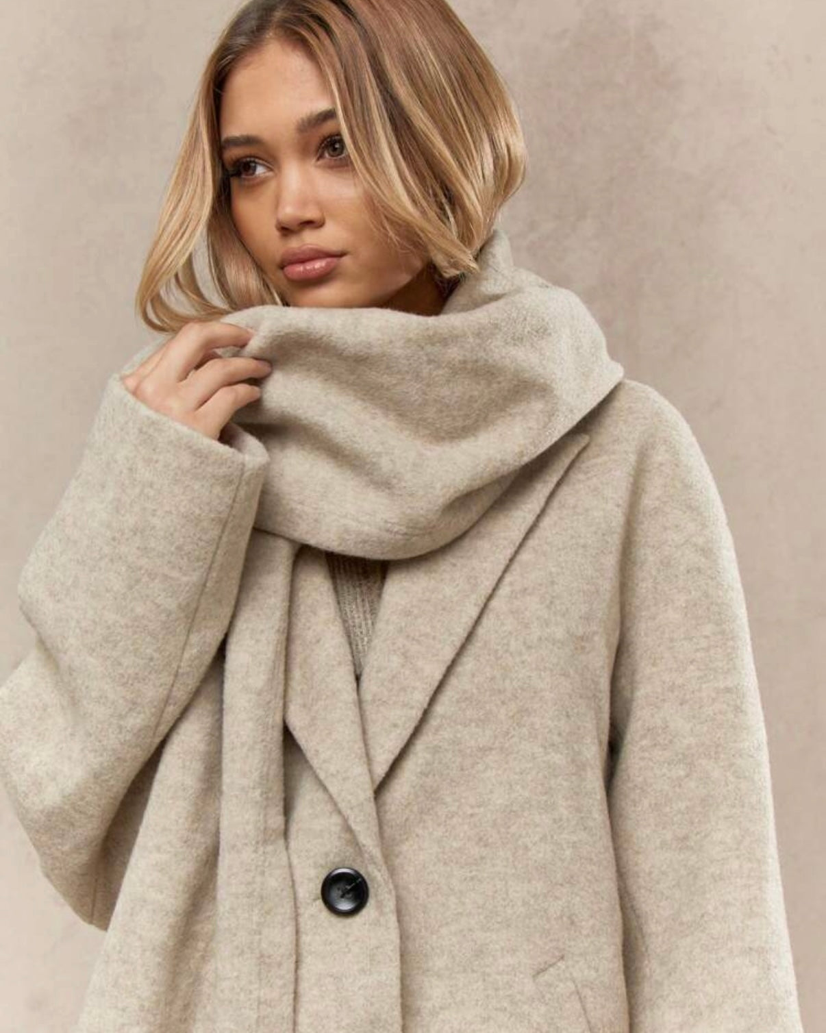 ‘Vivian’ Coat+Scarf