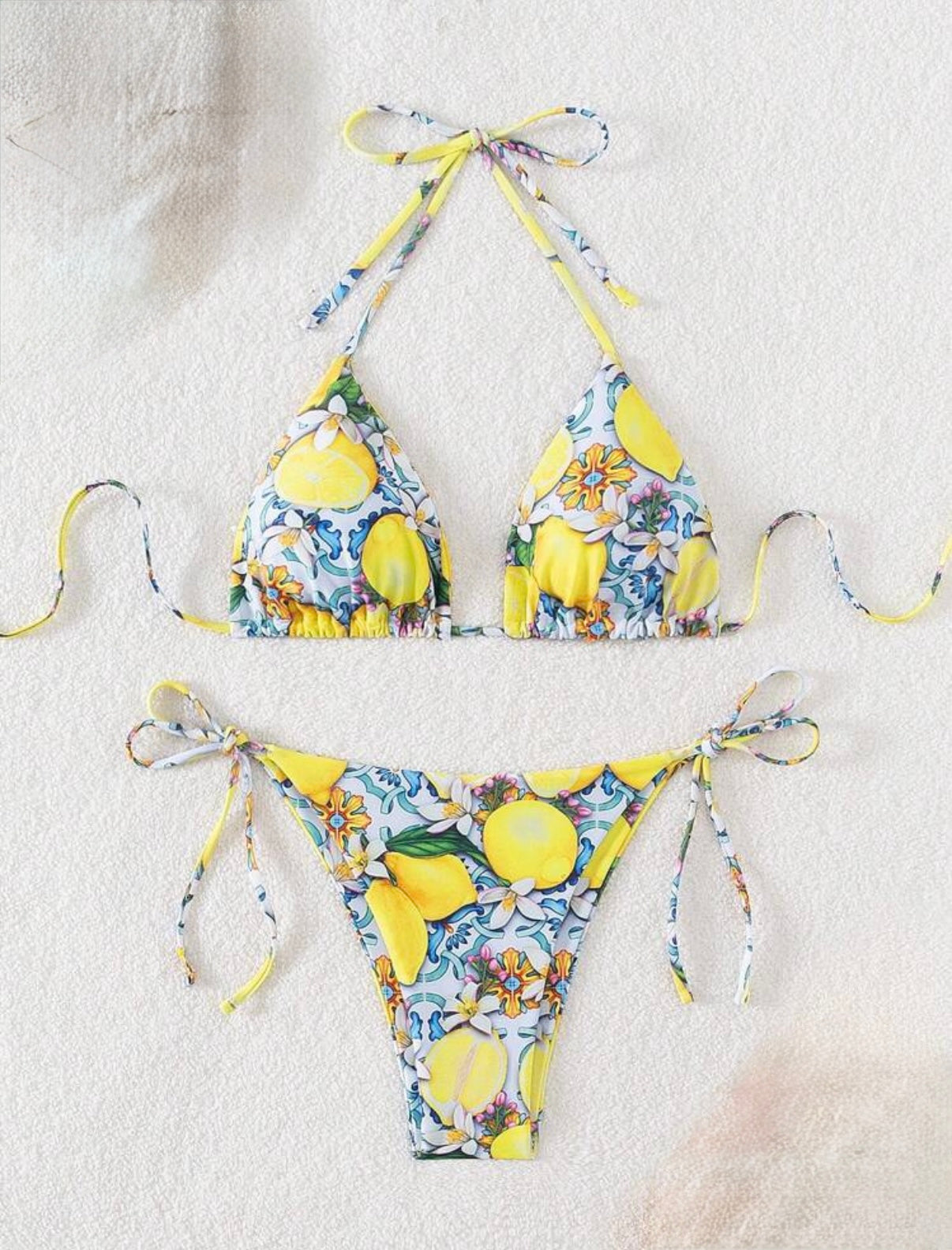 ‘Limoni’ bikini + headscarf