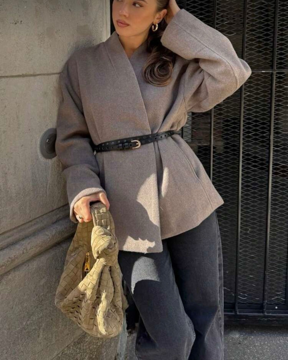 ‘Tatiana’ belted cardigan