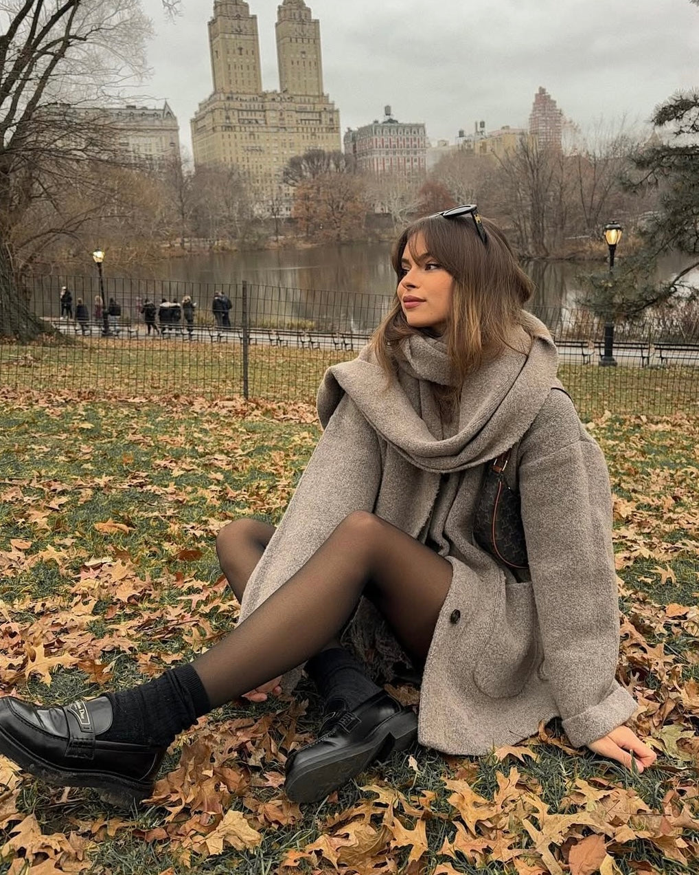 ‘Hailey’ Jacket and Scarf