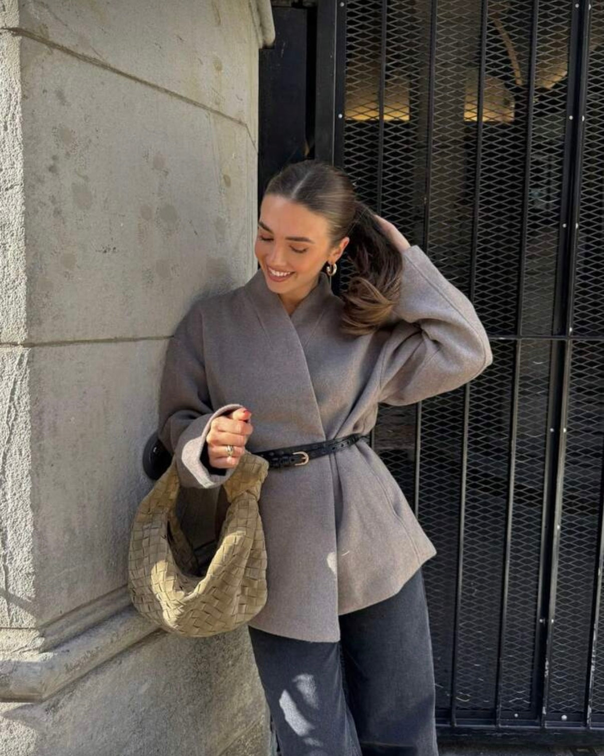 ‘Tatiana’ belted cardigan