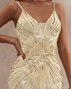 ‘Champagne’ dress