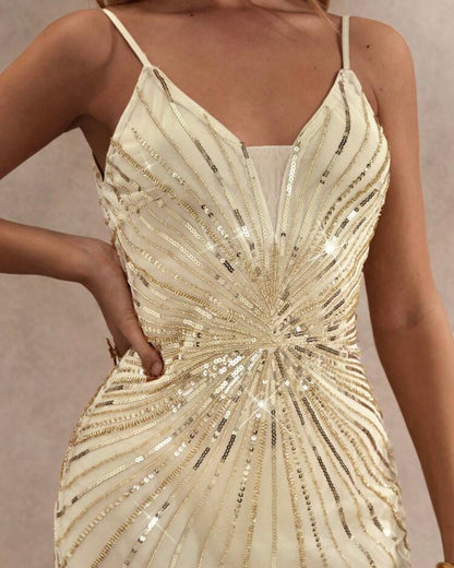 ‘Champagne’ dress