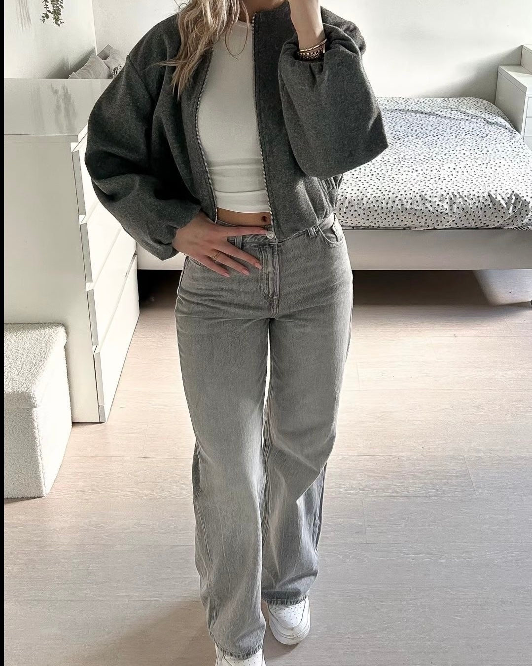 ‘Andy’ Grey Jeans
