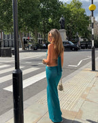 ‘Teal’ dress