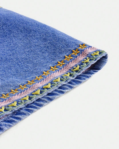 Embroidered Shorts