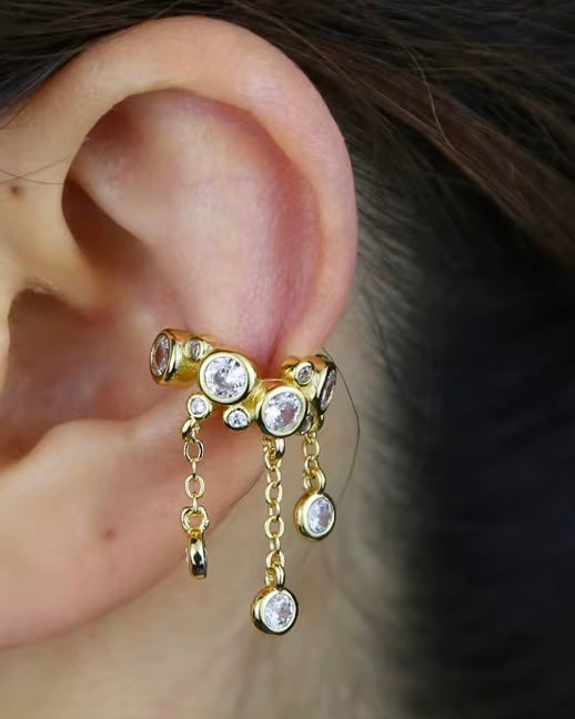 ‘Gia’ Ear Cuff - RUBY BEIRUT