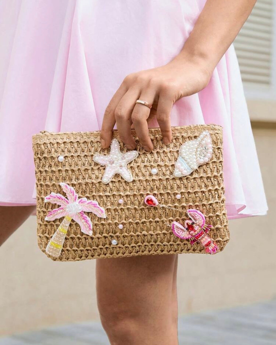 ‘Pina’ Beach Pouch