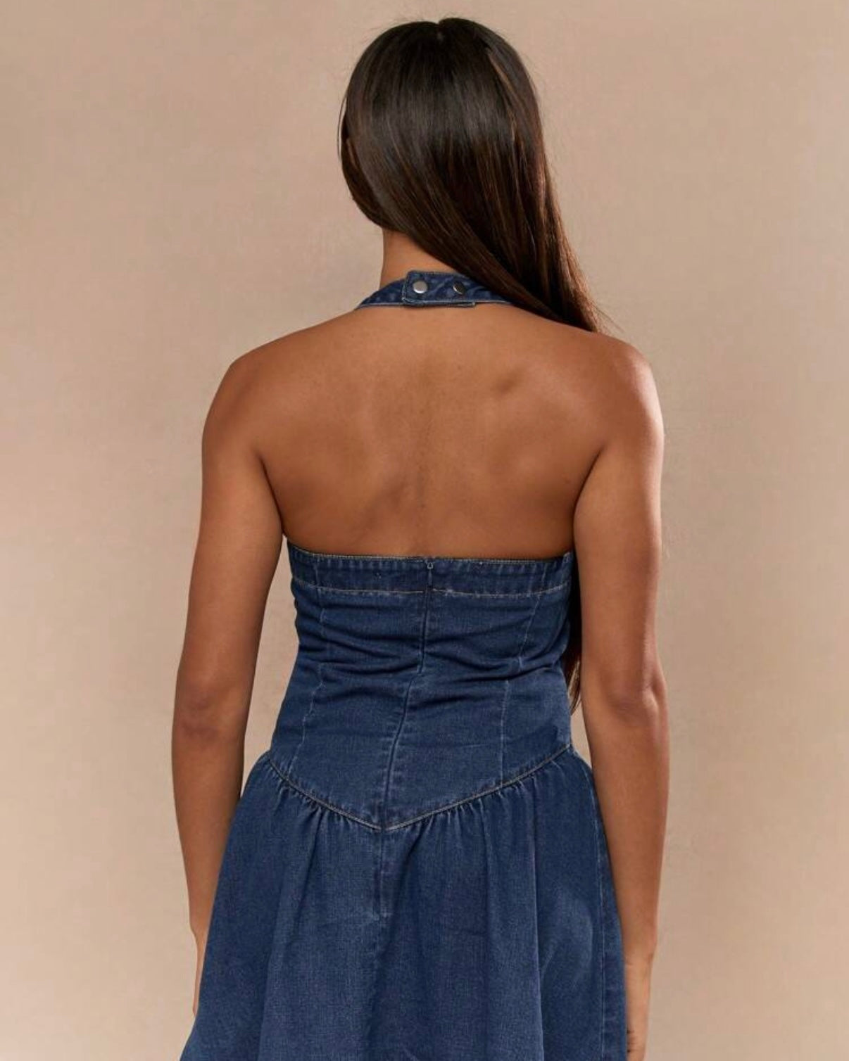 Denim dress