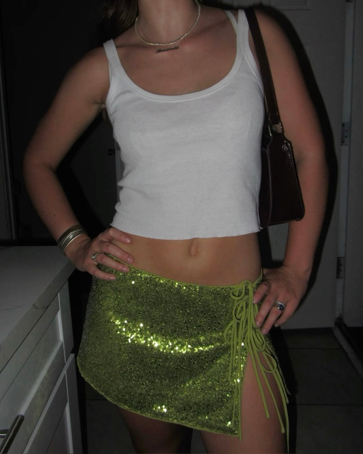 ‘Lime’ Cover Skirt