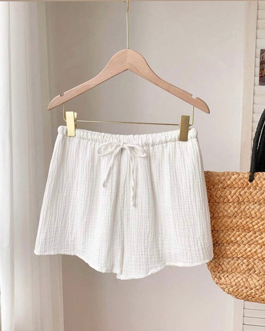 Linen shorts