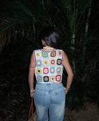 Knit vest