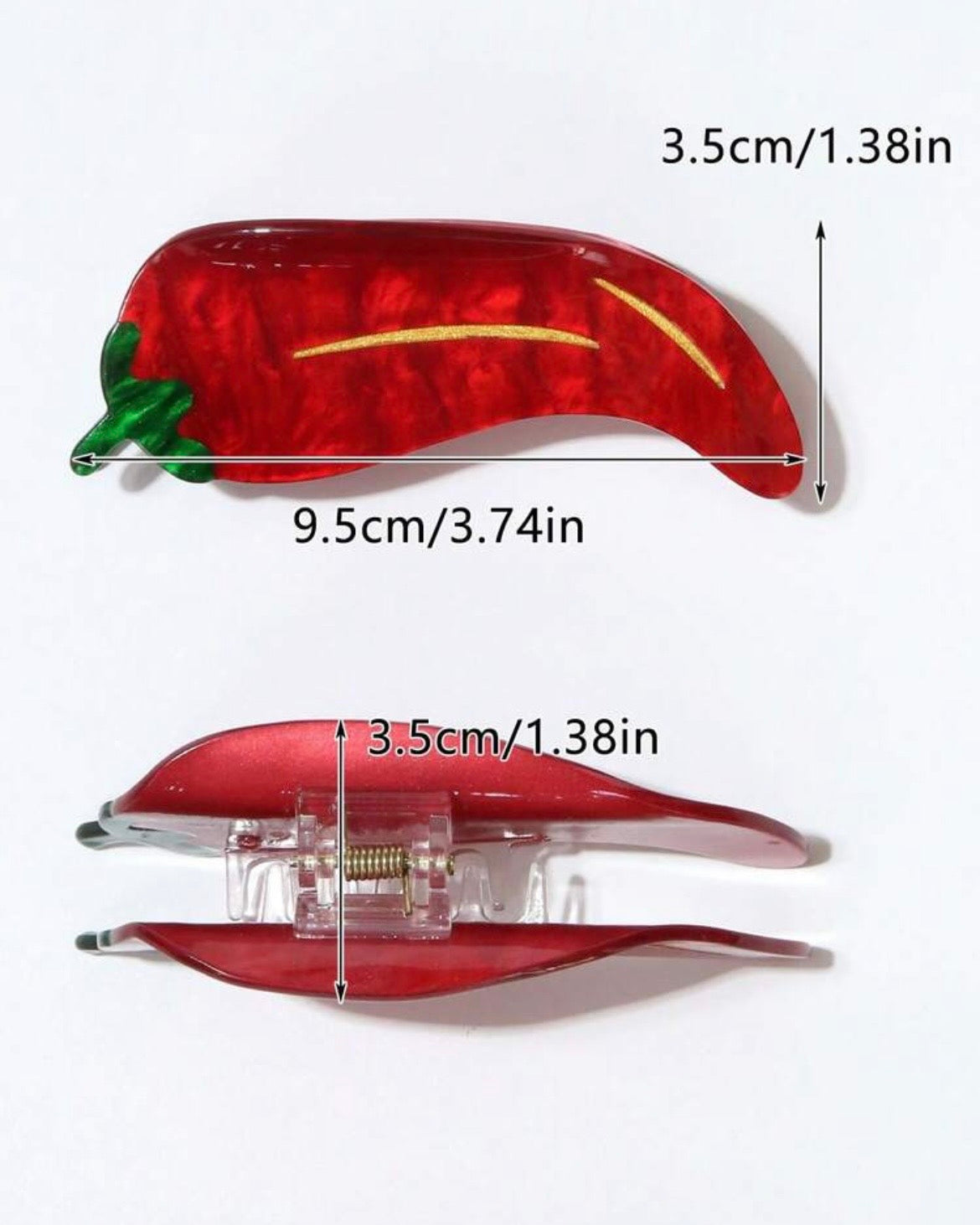 ‘Chilli’ Claw Clip