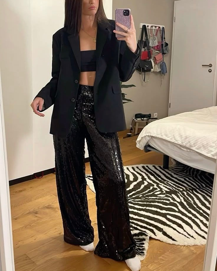 Sequin Pants