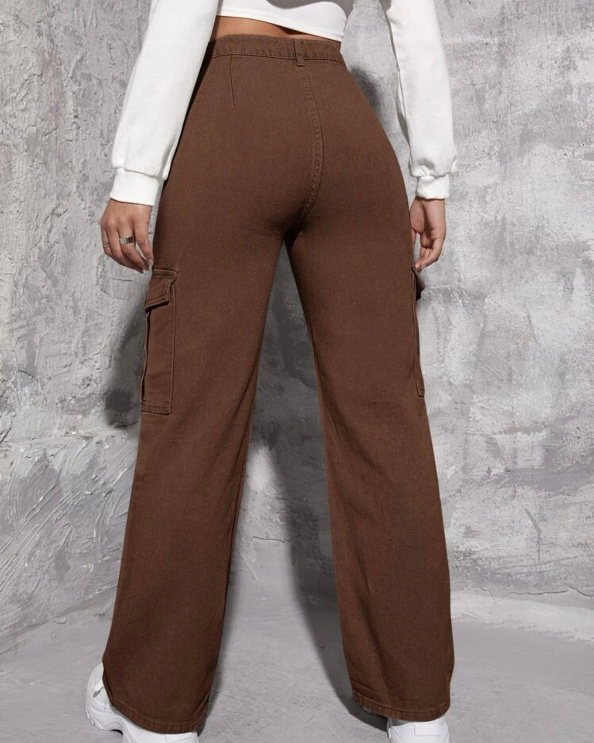 Brown Cargo Pants