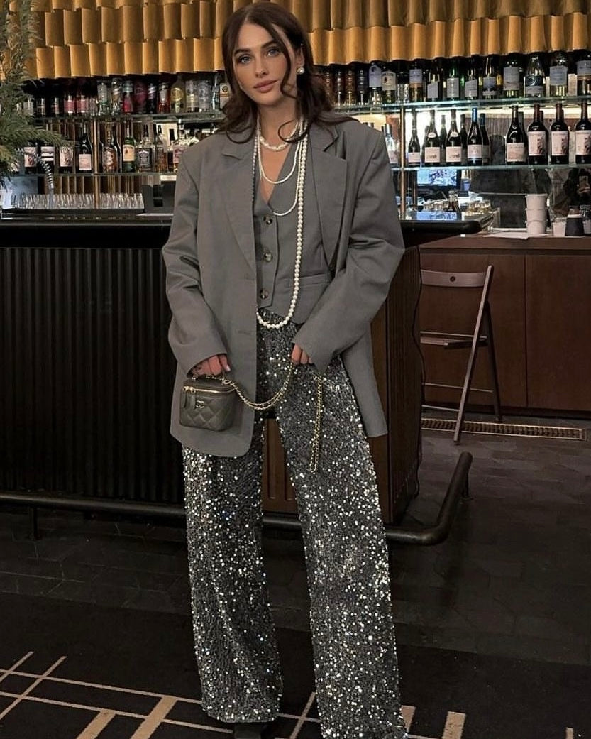 Sequin Pants